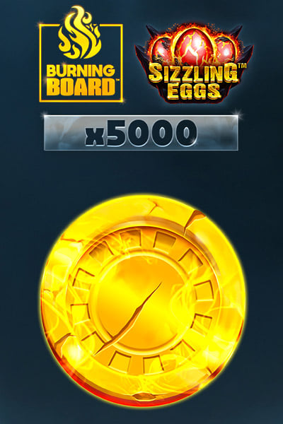 Sizzling Eggs Burning Board Scratchcard